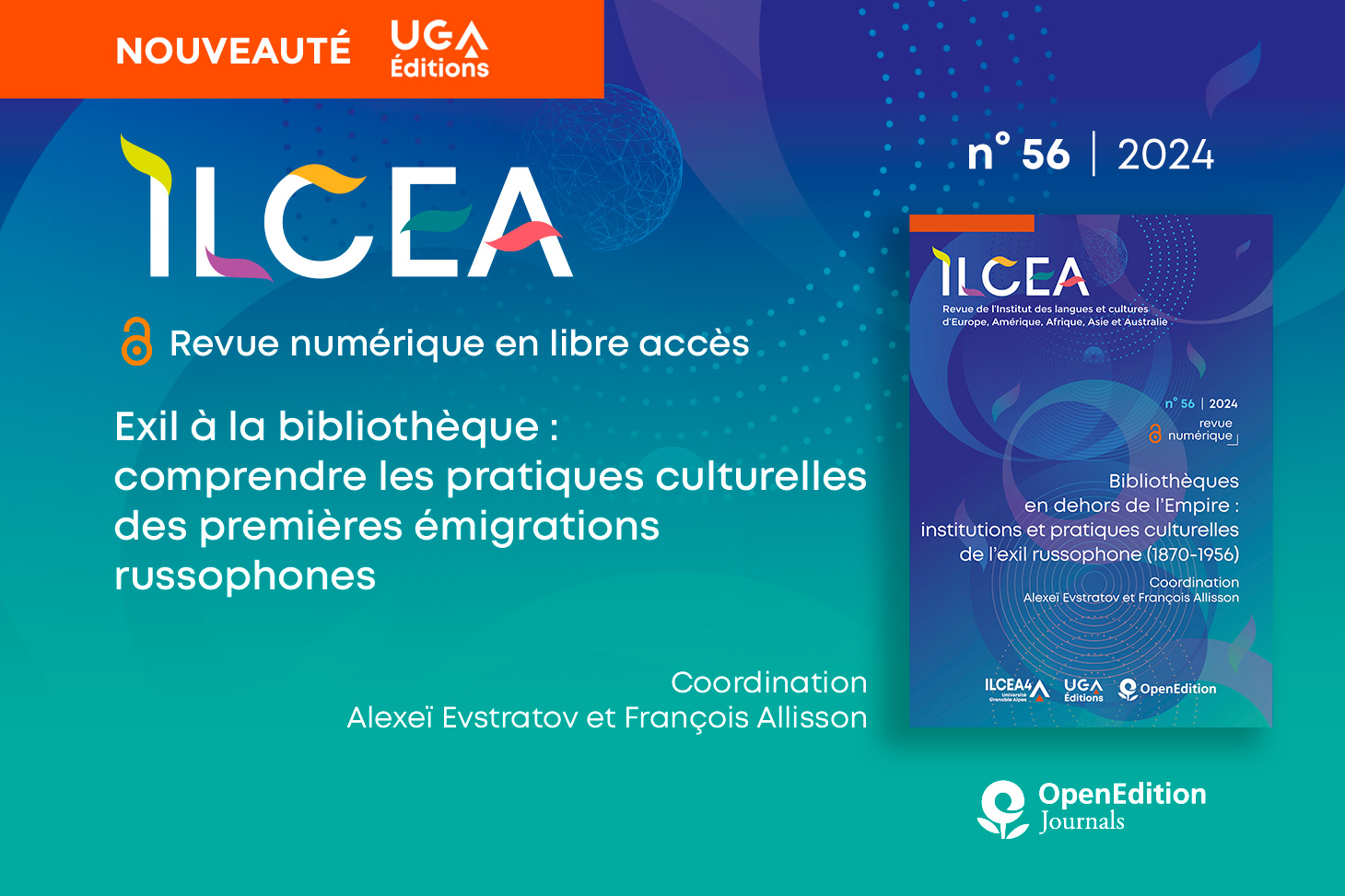 Parution du n° 56 de la revue ILCEA