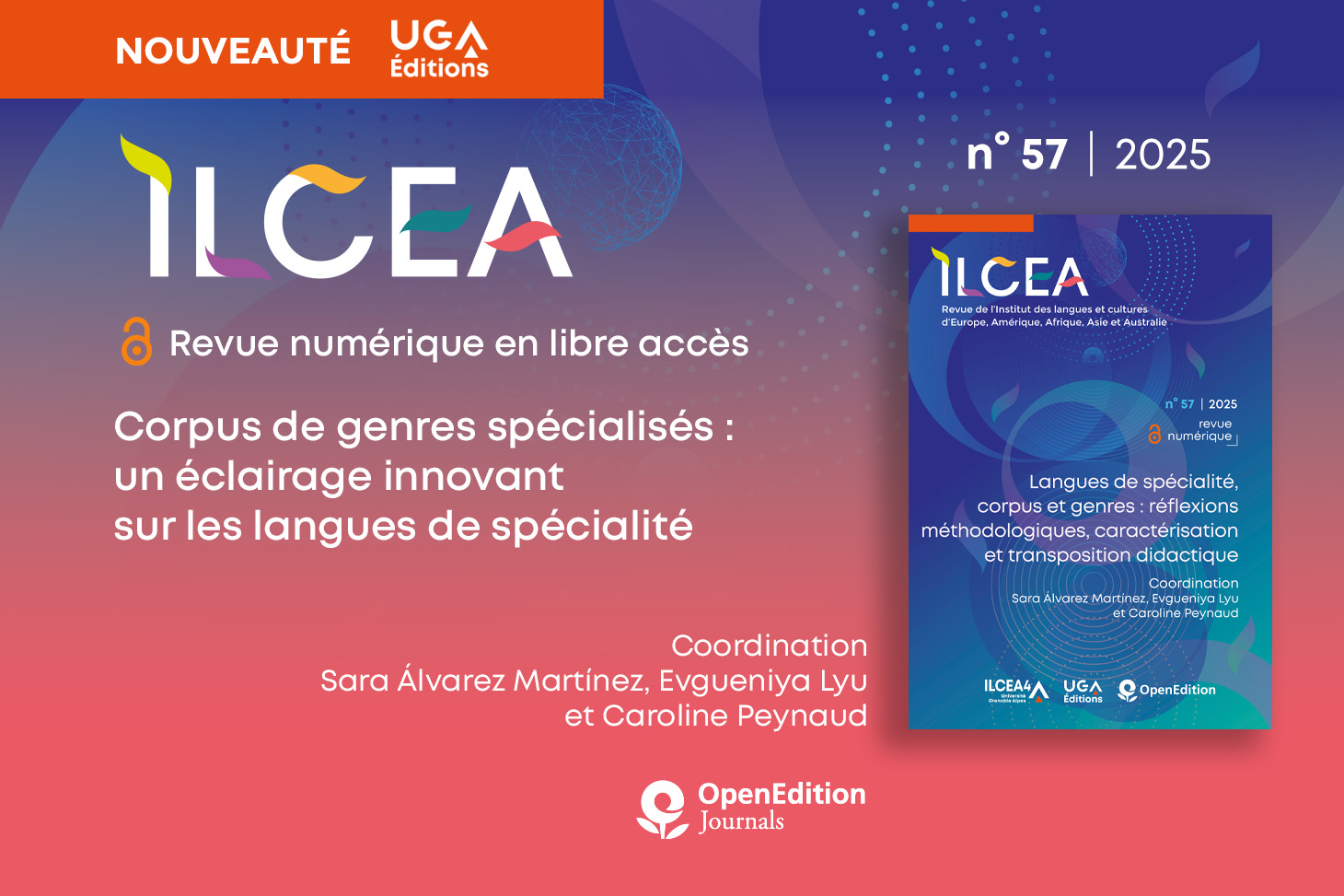 Parution du n° 57 de la revue ILCEA